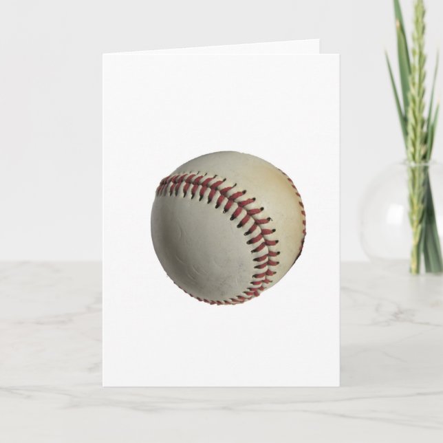 Idrottsteamet Game Boll Baseball Fält Coach Art Kort (Framsida)