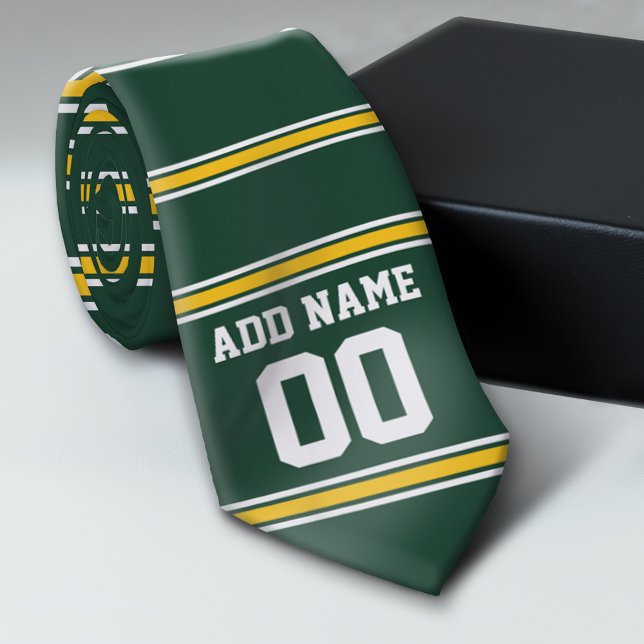 Idrottsteamets eget namn Jersey Slips (Custom Tie)
