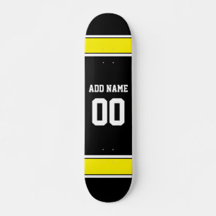 Idrottsteamets fotbollsnummer Jersey-nummer Mini Skateboard Bräda 18,5 Cm