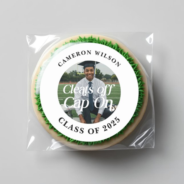 Idrottsutbildning Anpassad Runt Klistermärke (Athlete Graduation Stickers)