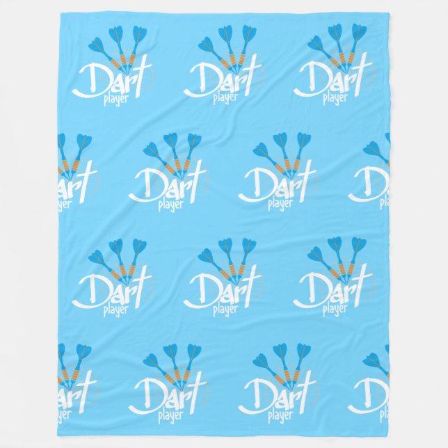 Idrottsutrustning - 3 portar - Dart Player 2 Fleecefilt (Framsidan)