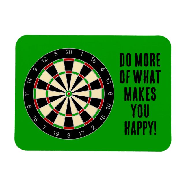 Idrottsutrustning - Dartboard 1 Magnet (Horisontell)
