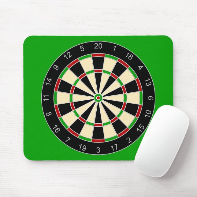 Idrottsutrustning - Dartboard 1 Musmatta (Med mus)