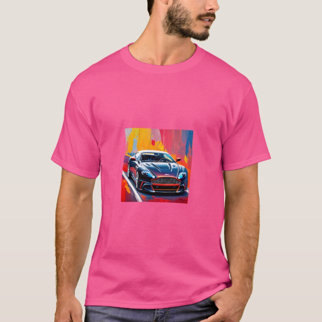 Idrottsvagnar T Shirt (Framsida)