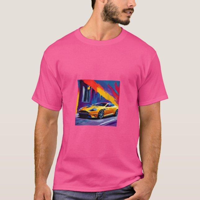 Idrottsvagnar T Shirt (Framsida)