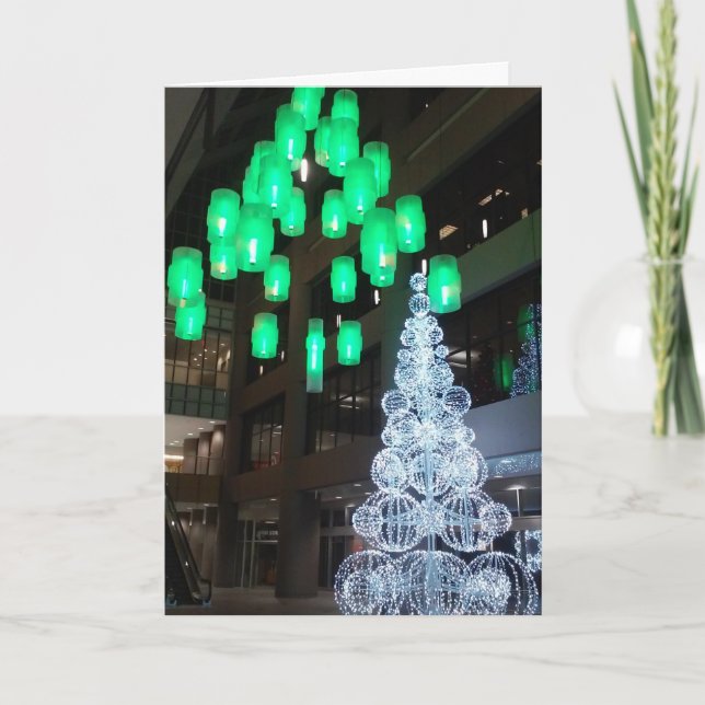 "IDS Center Juldekorationer" julkort Kort (Framsida)