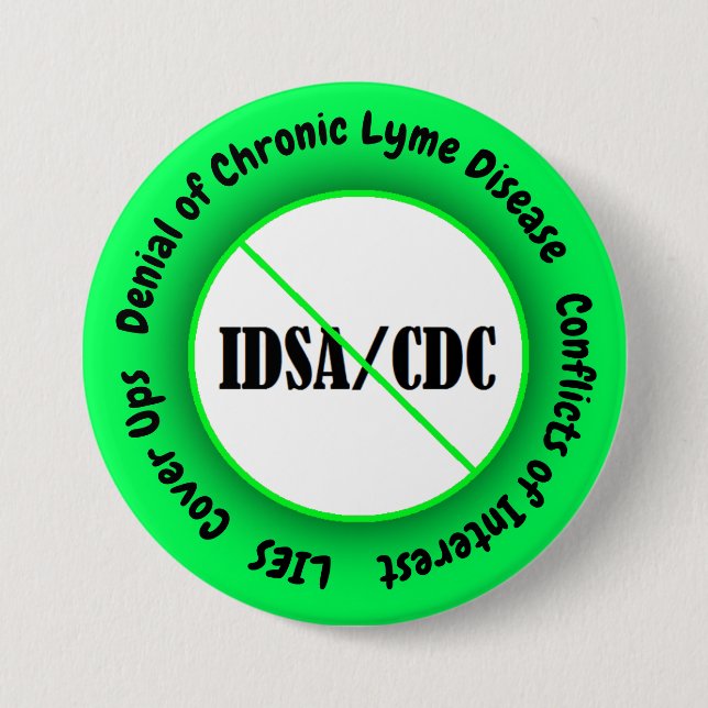 IDSA:s intressekonflikt - knapp Lyme Disease (Framsida)