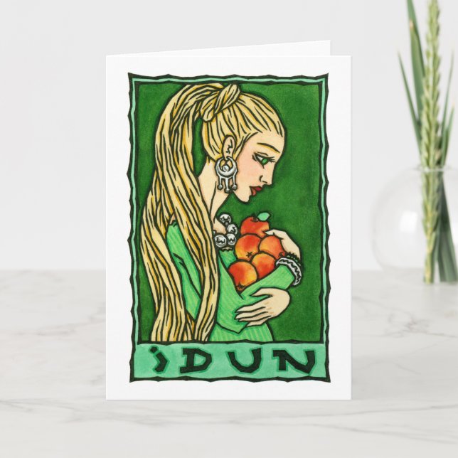 Idun-hälsningskort Kort (Framsida)