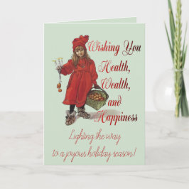 Iduna Wishing You Health Wealth And Happiness Kort
