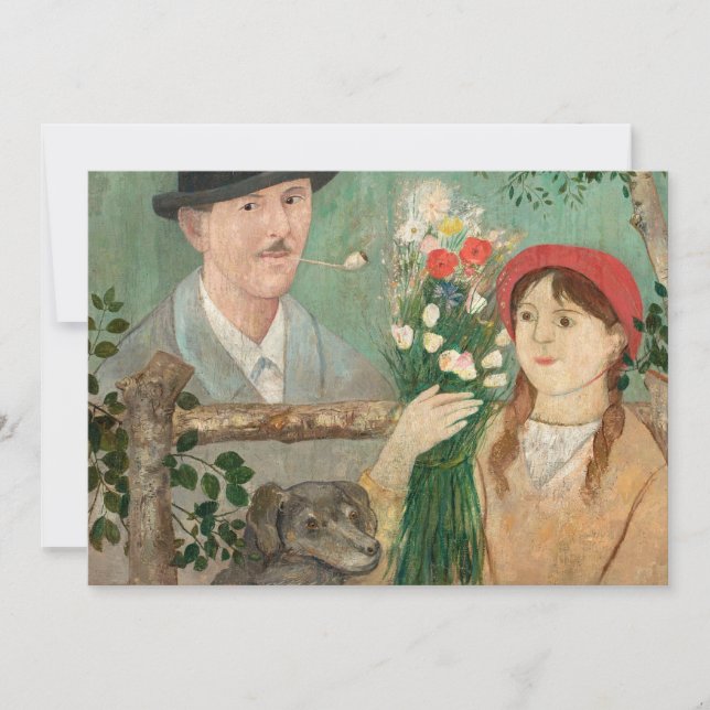 Idyll Beside a Fence | Tadeusz Makowski (Framsida)