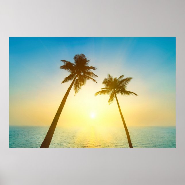 Idyllic Tropical Heaven Poster (Framsidan)