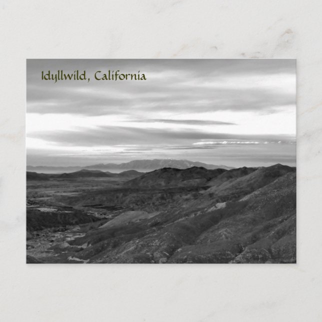 Idyllild, Kalifornien Vykort (Framsida)