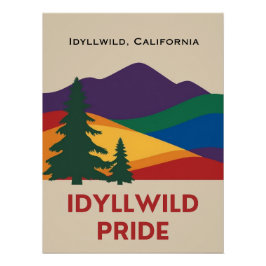 Idyllild Pride Glossy Poster Perfect Poster