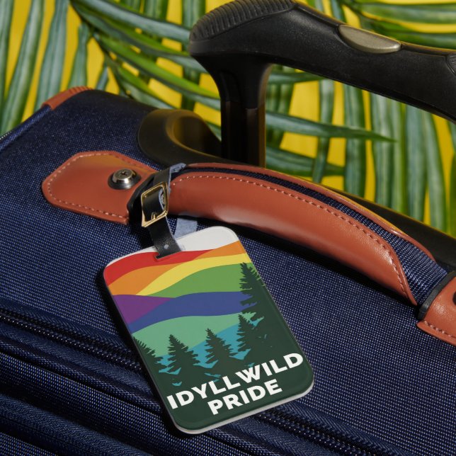 Idyllild Pride Luggage Tag Bagagebricka (Framsida Insitu 1)