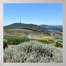 Idylliska dagen i Canberra