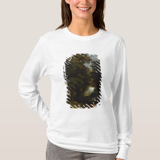 Idylliskt landskap t-shirt (Framsida)