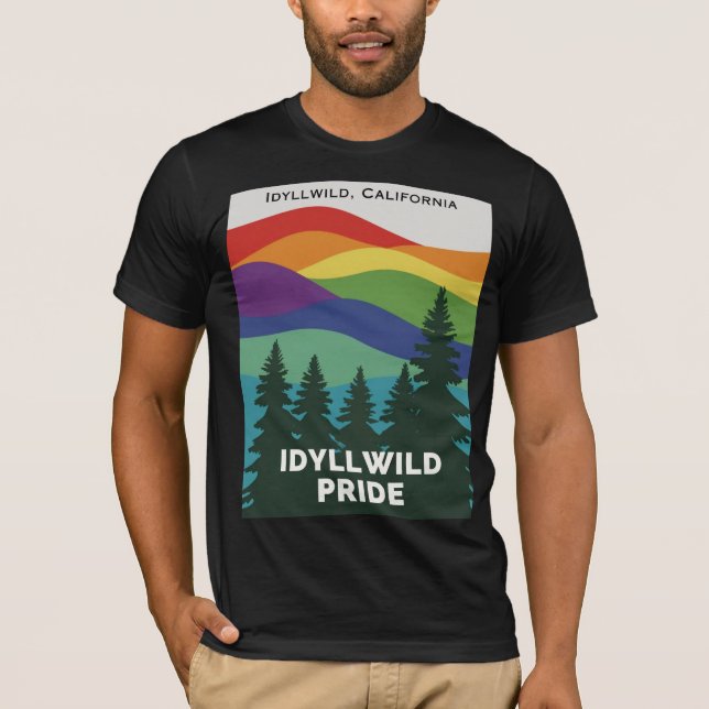 IdyllVilt Pride T-Shirt (Framsida)