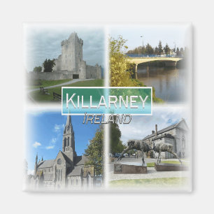 IE0018 Europe, Irland, Killarney, kylskåp Magnet