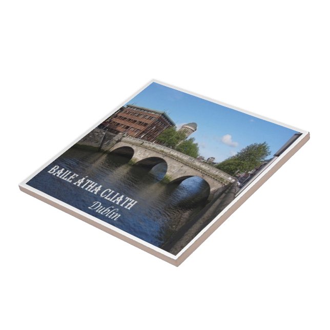 IE010 DUBLIN, Baile Átha Cliath, Irland Kakelplatta (Sidan)