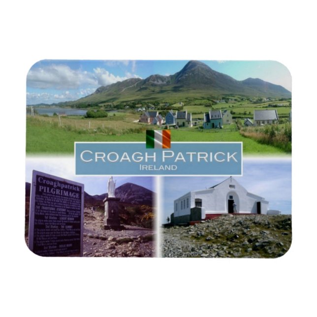 IE Ireland - Croagh Patrick - Cruaighpadraigh - Magnet (Horisontell)