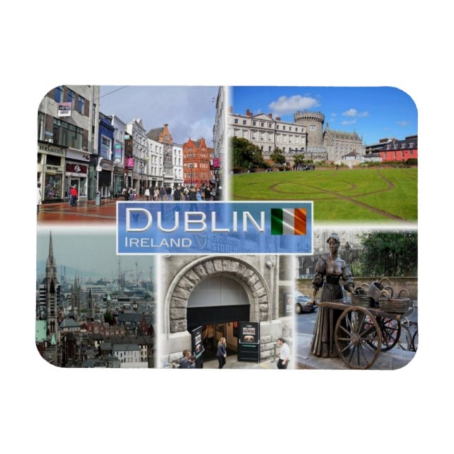 IE Ireland - Dublin Magnet (Horisontell)