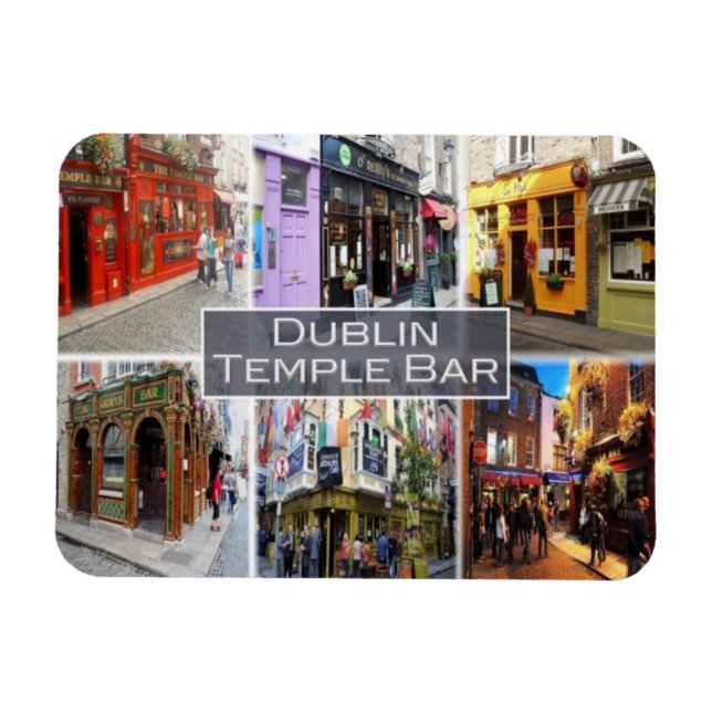 IE Ireland - Dublin - Temple Pub - Magnet (Horisontell)