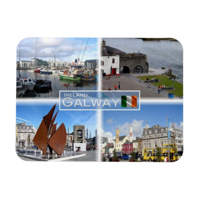 IE Ireland - Galway - Eyre Square - Magnet (Horisontell)