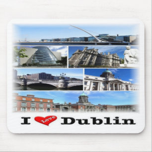 IE Irland - Dublin - I Kärlek - Musmatta