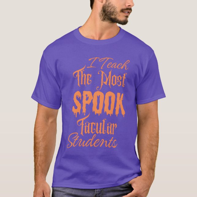 Ieachhe mest Spooktacular Studenter pojke T Shirt (Framsida)