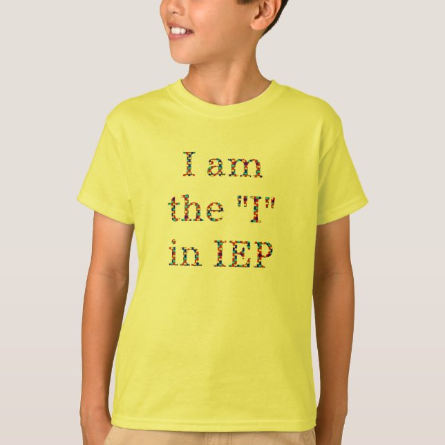 Iep-T-tröja Tee Shirt (Framsida)