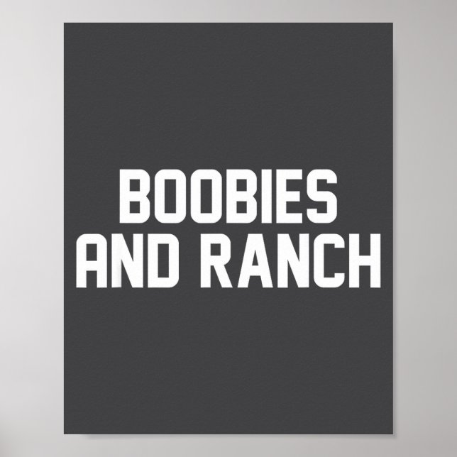 Ies And Ranch Funny Quote  Poster (Framsidan)