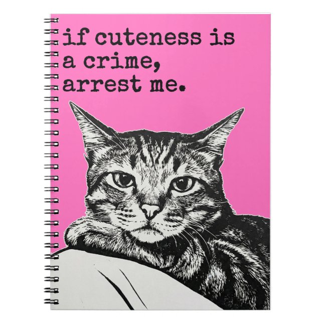 If Cutess is a Crime Anteckningsbok (Framsidan)