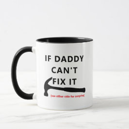 If Dad Can't Fix It Mug - Funny Sarcastic Quote! Mugg