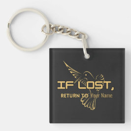 If Lost Return To – Personalized Name