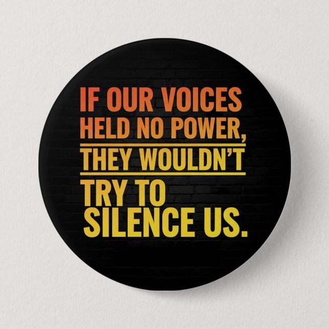 if our voces held no power knapp (Framsida)