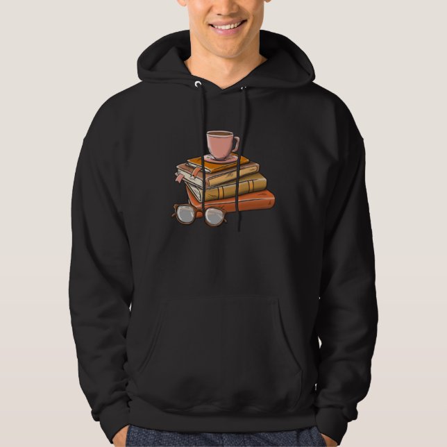 If The Book Is Open I m Busy Book  Reading  Quote  Hoodie (Framsida)