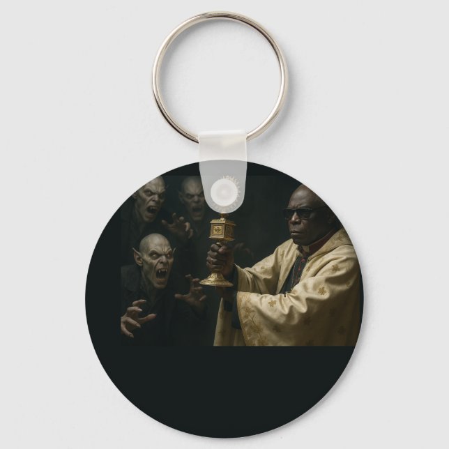 'If the Pope were Blade' Nyckelring (Framsida)