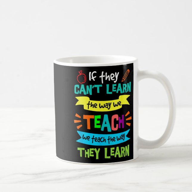 If They Can't Learn The Way We Teach  Kaffemugg (Höger)