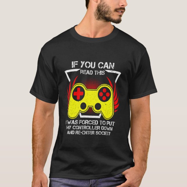 If You Can Read This Quote Anti Social Sarcastic G T Shirt (Framsida)