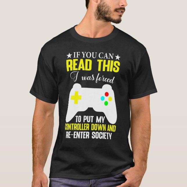 If You Can Read This Quote Anti Social Sarcastic G T Shirt (Framsida)