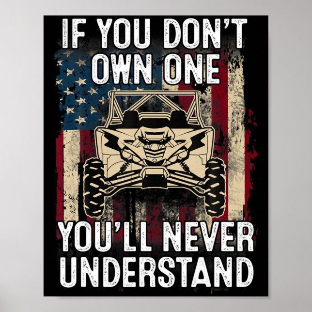 If You Dont Own One Youll Never Understand Utv A  Poster (Framsidan)