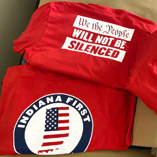 IFA-Logotyp T-Shirt / Vi kommer inte att tystas ne