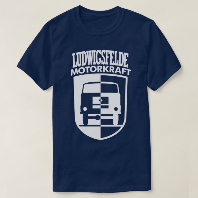 IFA Ludwigsfelde Motor Power Jackar Arm vit T Shirt (Design framsida)