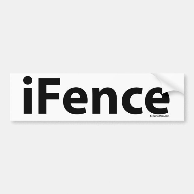 iFence Bildekal (Framsidan)