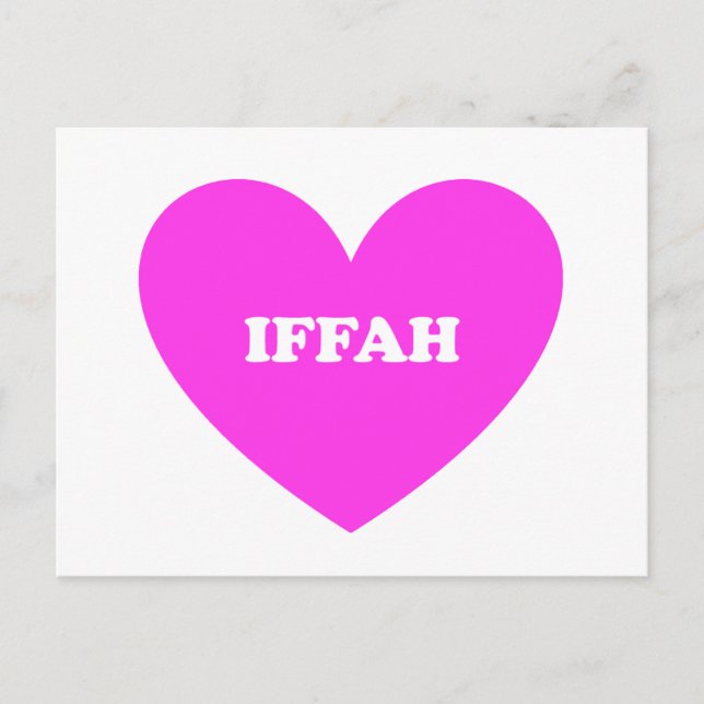 Iffah Vykort (Framsida)