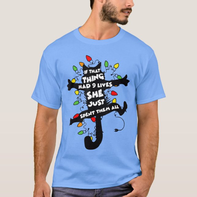 Ifhathing Had 9 Lives She Just Spenthem All girl T Shirt (Framsida)