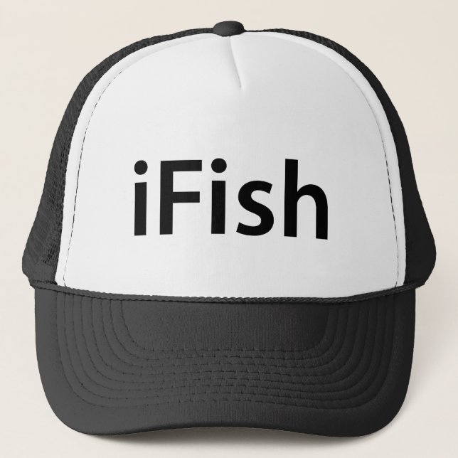 iFish hatt Truckerkeps (Framsida)