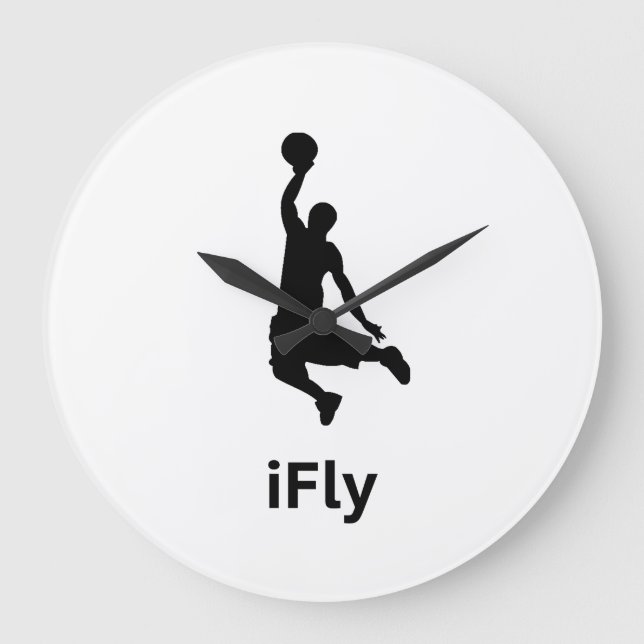 iFly basket Stor Klocka (Framsida)
