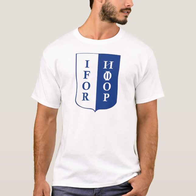 IFOR-Bosnien T-shirt (Framsida)