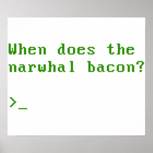 Ifrågasätta, när gör den Narwhal baconVGAEN Reddit Poster